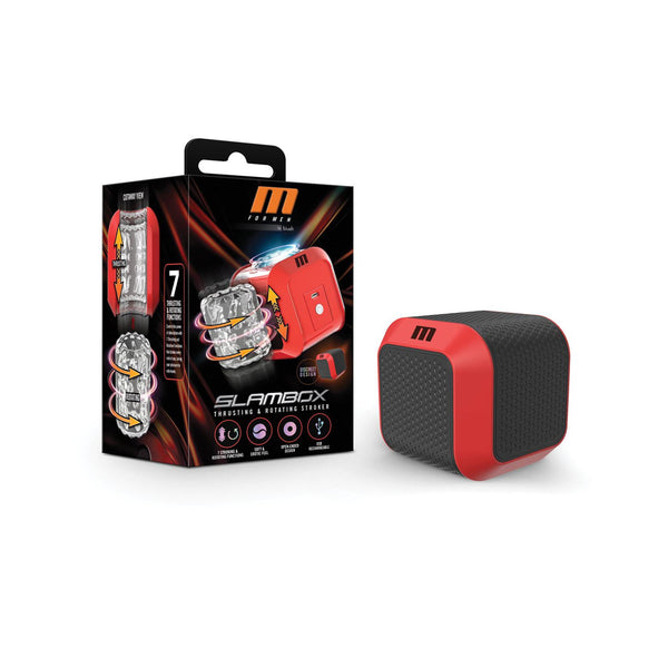 Blush M for Men SlamBox Thrusting & Rotating Stroker