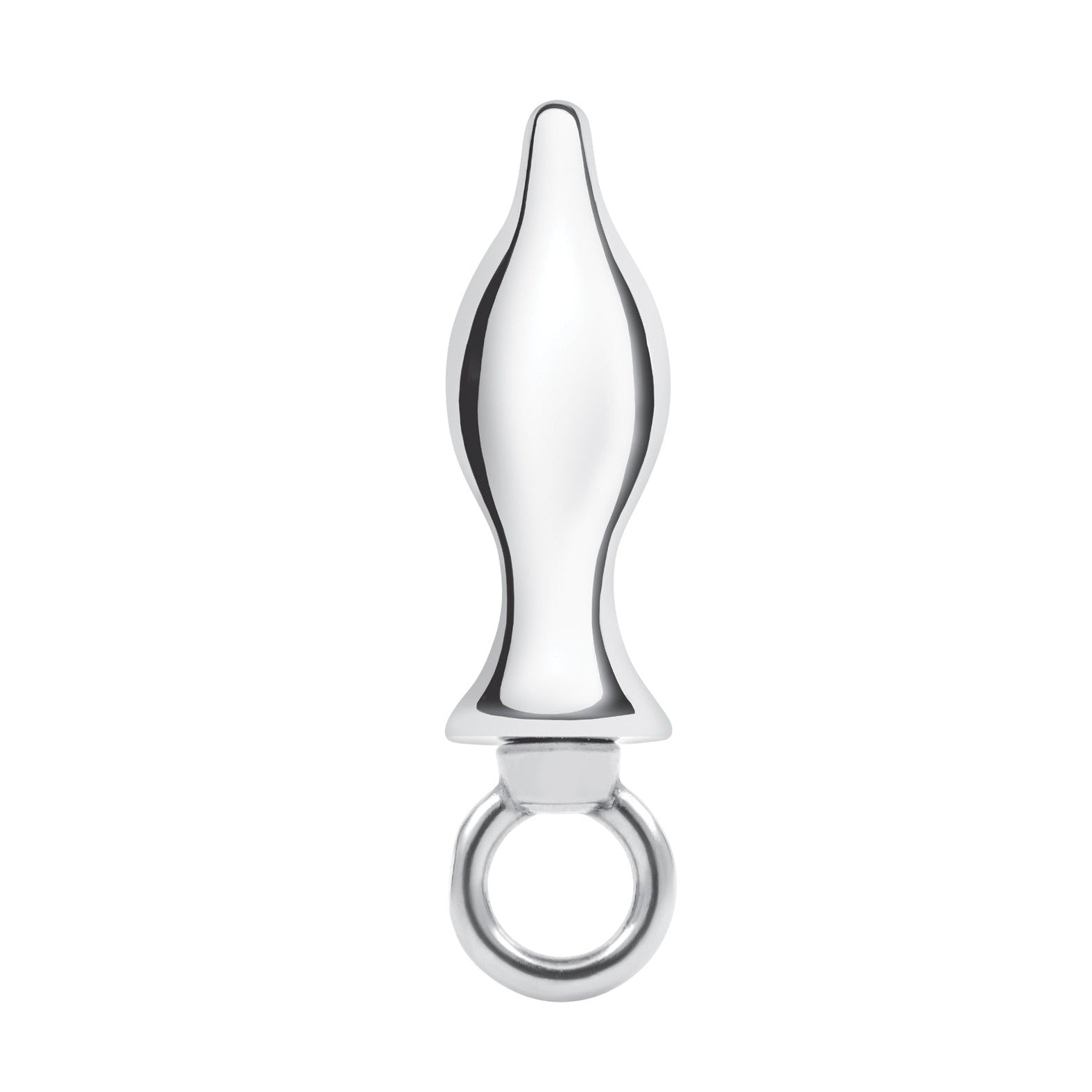 Blue Line 2.5" Stainless Steel Metal Tapered Butt Plug With Loop Hardw Adam's Toy Box Blue Line 2.5" Stainless Steel Metal Tapered Butt Plug With Loop Hardw Adam's Toy Box