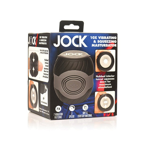 Curve Toys Jock 10x Vibrating Double Masturbator Adam's Toy Box Curve Toys Jock 10x Vibrating Double Masturbator Adam's Toy Box