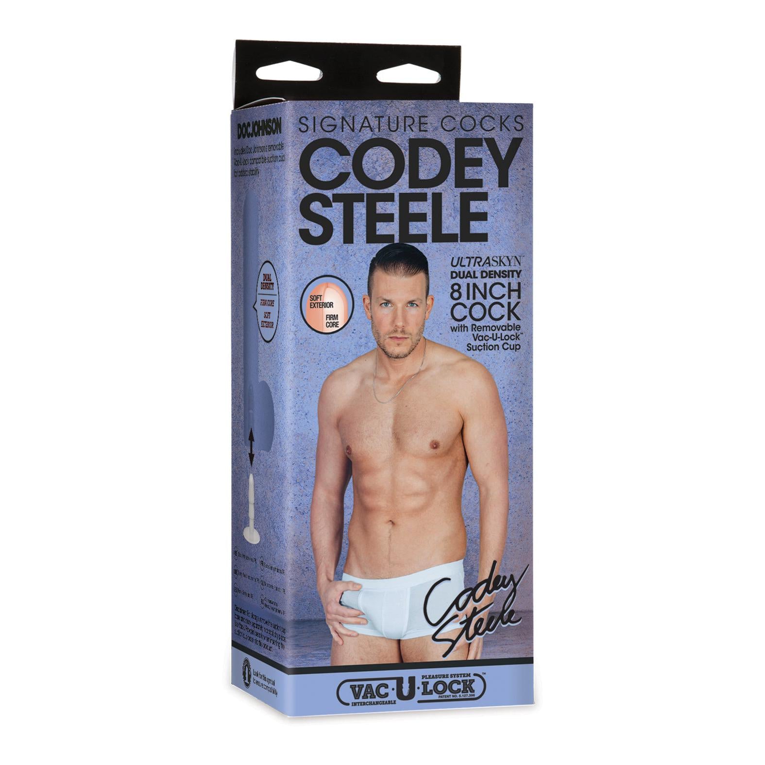 Signature Cocks ULTRASKYN 8" Cock - Codey Steele
