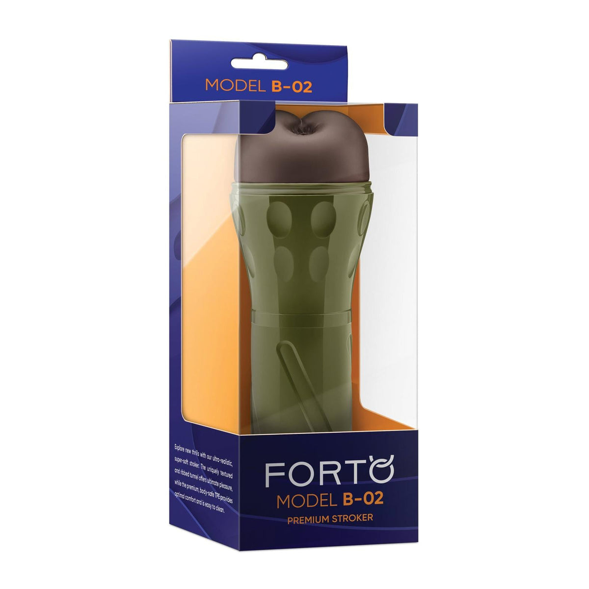 Forto Model B-02 Hard-Side Ass Masturbator