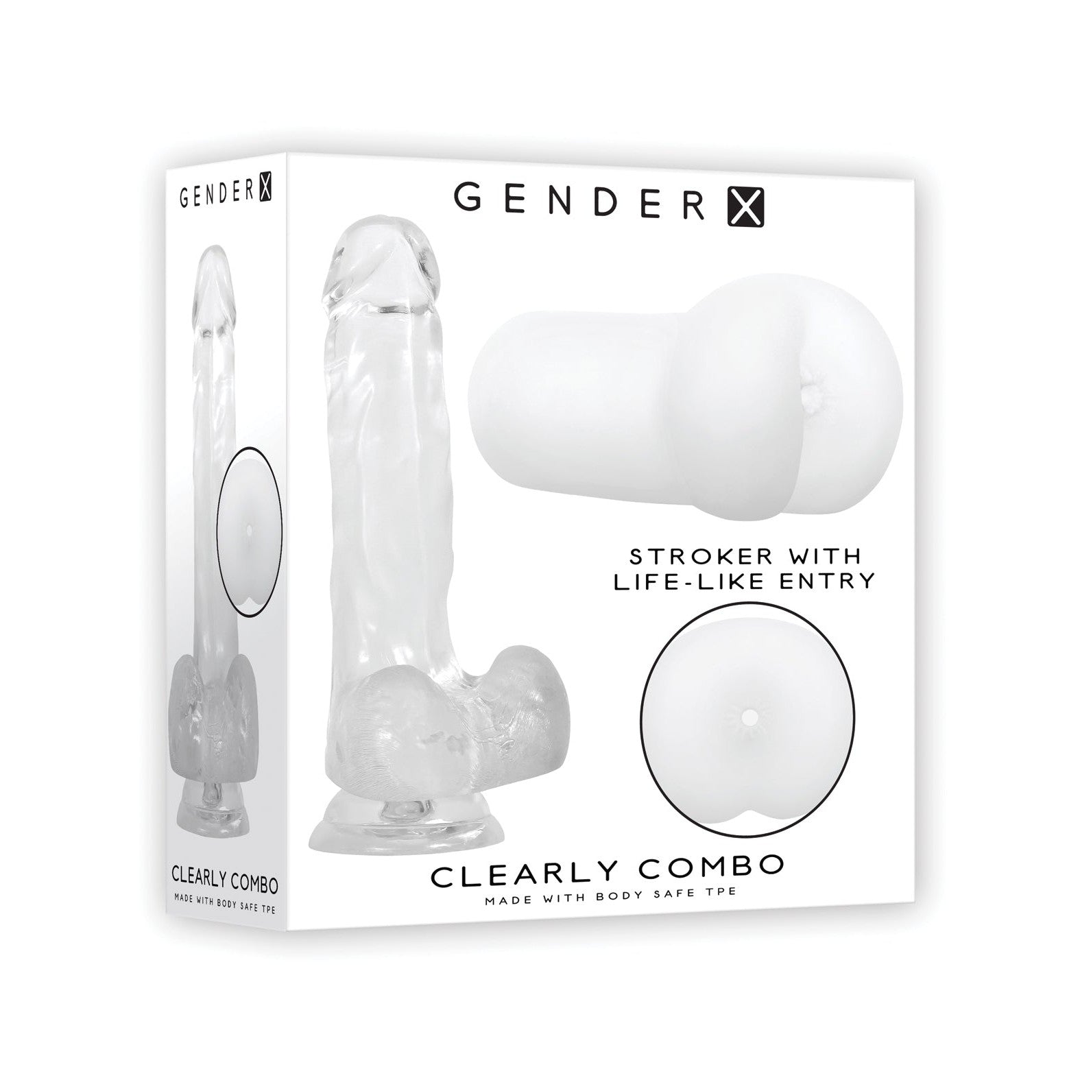 Gender X Clearly Combo Adam's Toy Box Gender X Clearly Combo Adam's Toy Box