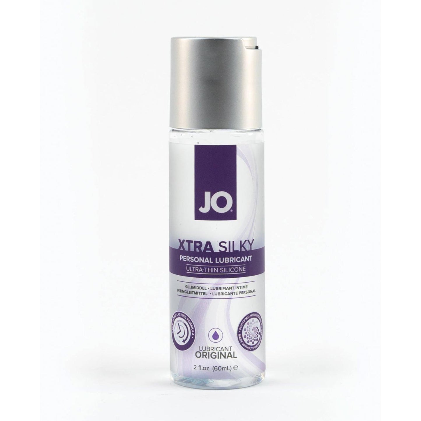 JO Xtra Silky Thin Silicone - Original Lubricant 2 oz