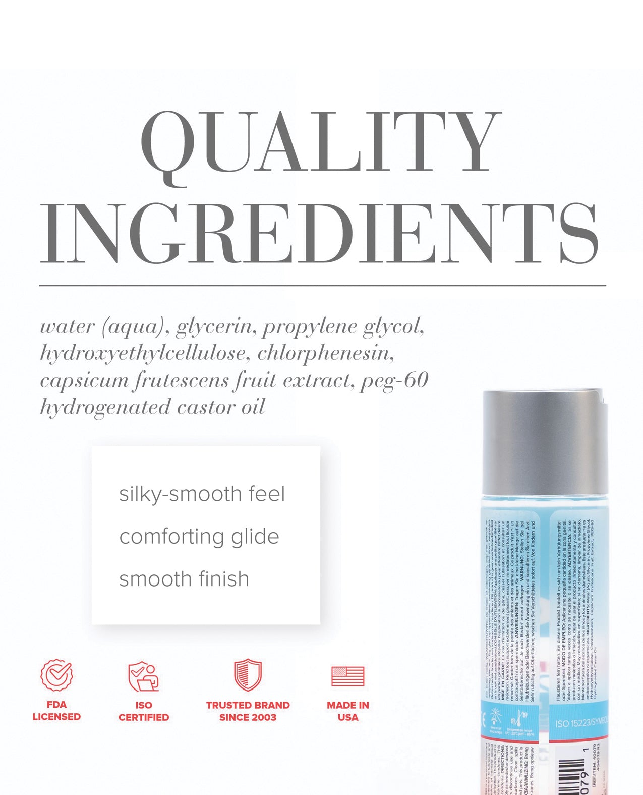 JO H2O - Warming Lubricant 4 oz