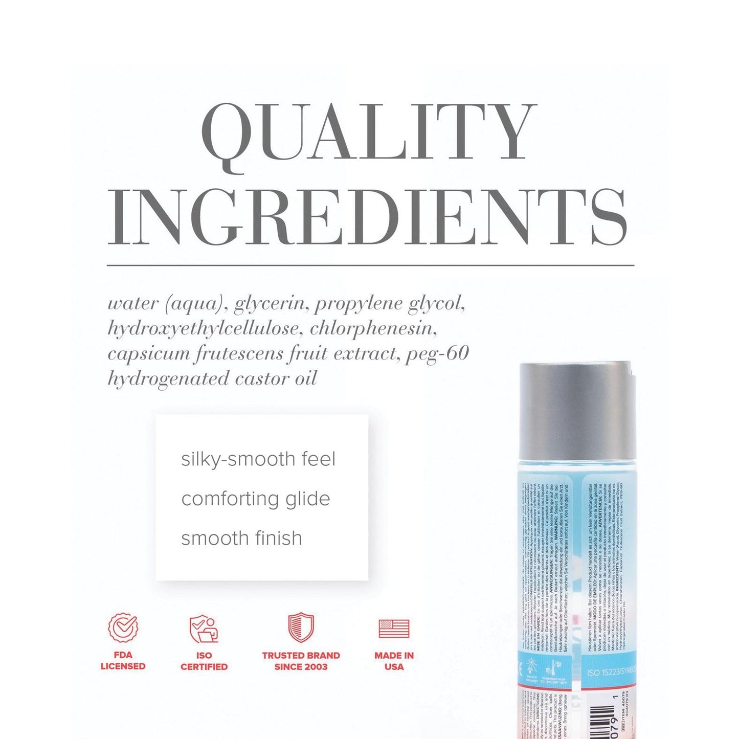 JO H2O - Warming Lubricant 4 oz