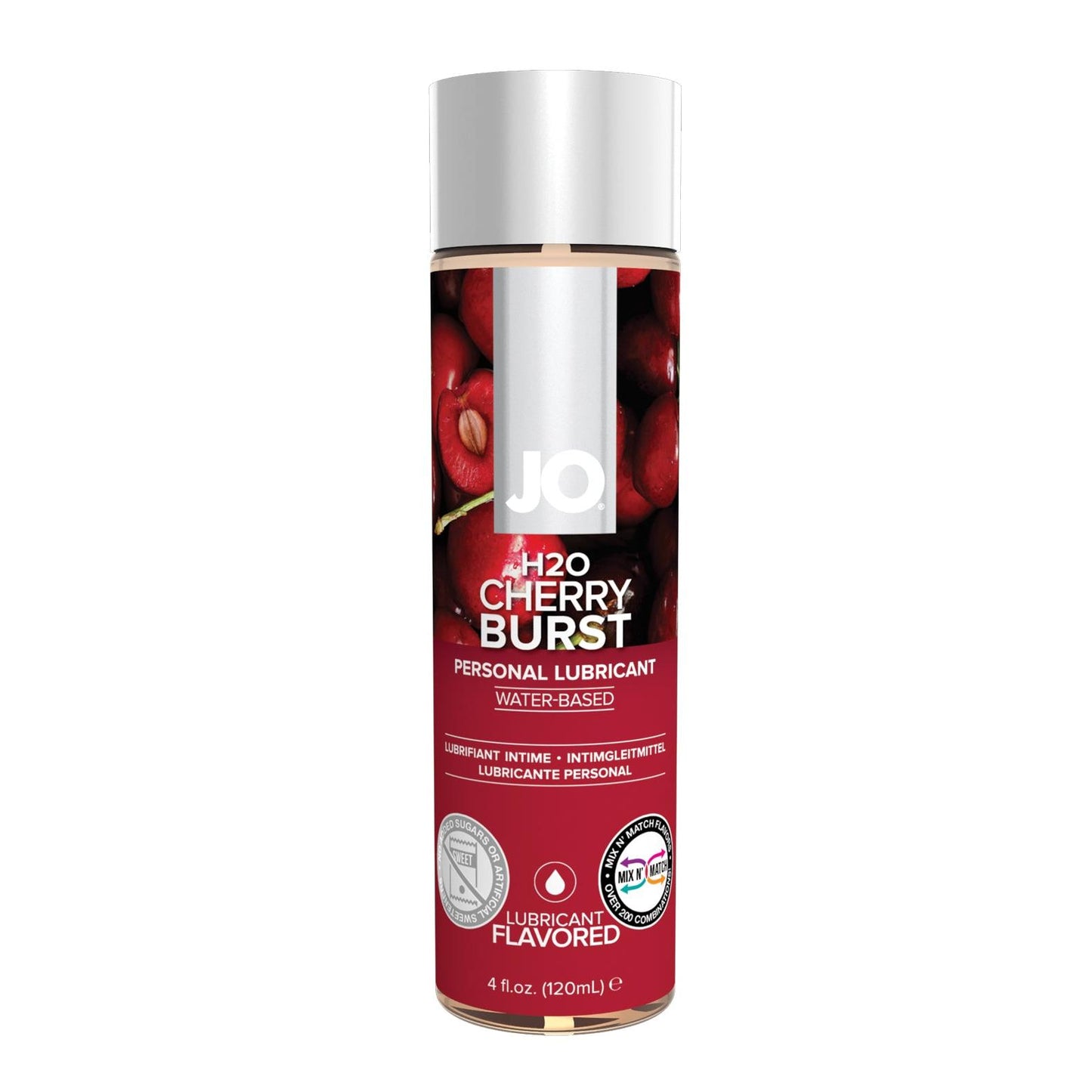 JO H2O - Flavored Lubricant 4 oz Cherry