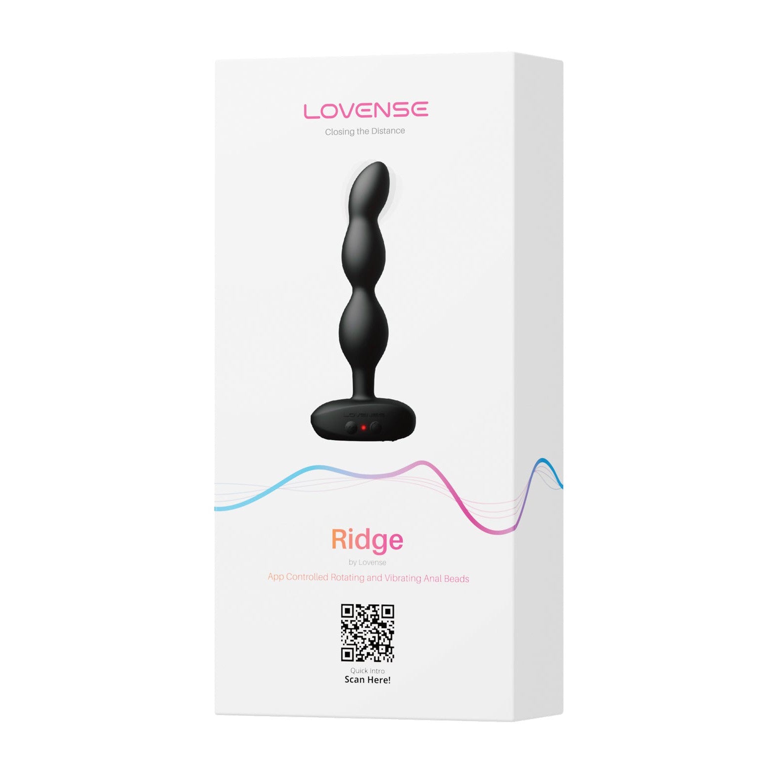 Lovense Ridge Bumpy Anal Plug Adam's Toy Box Lovense Ridge Bumpy Anal Plug Adam's Toy Box