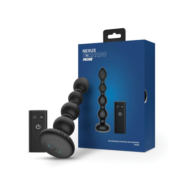 Nexus Tornado Probe Rotating & Vibrating Butt Plug