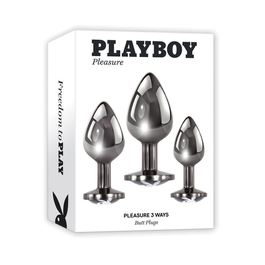 Playboy 3 Ways Butt Plugs