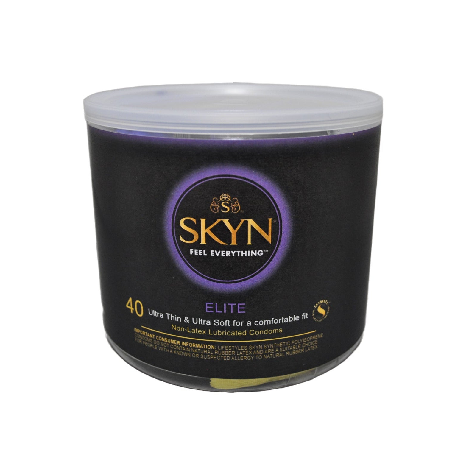 Lifestyles SKYN Elite Thin Condom - Bowl of 40 Adam's Toy Box Lifestyles SKYN Elite Thin Condom - Bowl of 40 Adam's Toy Box