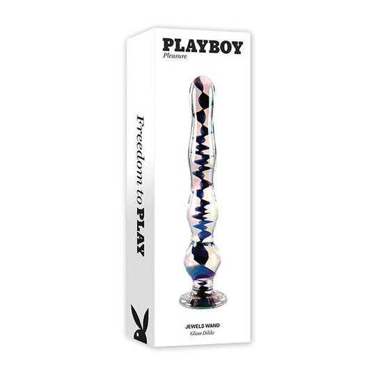 Playboy Pleasure Jewels Wand - Clear