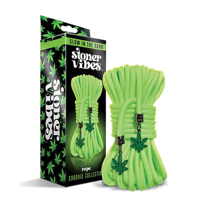 Stoner Vibes Glow in the Dark Rope - Green