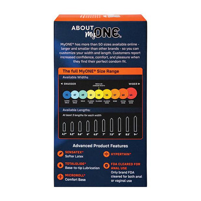 My One Extra Wide &amp; Long Condoms - Pack of 10