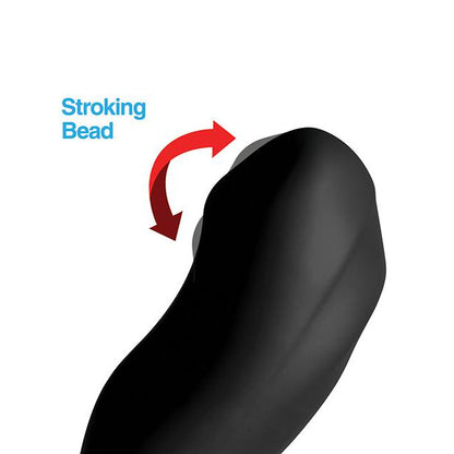 7X Bendable Prostate Stimulator with Stroking Bead