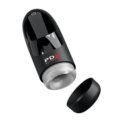 PDX Elite Hydrogasm Vibrating Stroker - Frosted/Black