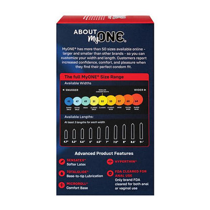 My One Super Wide &amp; Long Condoms - Pack of 10