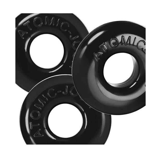 Oxballs Ringer Max 3 Pack Cockrings - Black