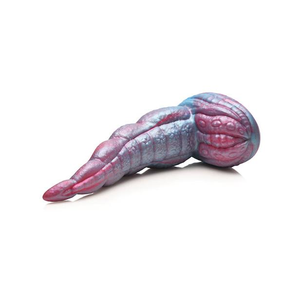 Creature Cocks Tentacle Cock Silicone Dildo - Red/Blue