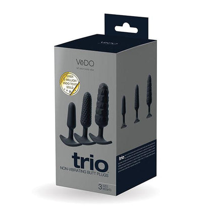 VeDO Trio Anal Plug Set - Black