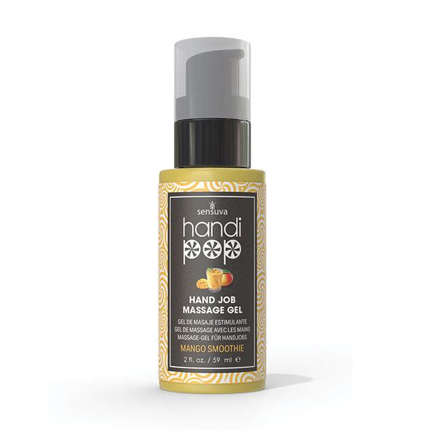 Handipop Hand Job Massage Gel - 2 oz Bottle Mango Smoothie