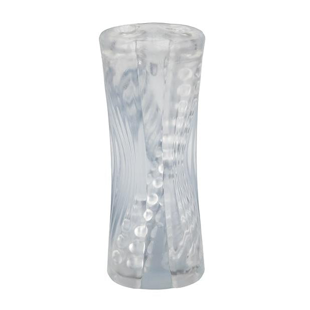 Cyclone Dual Ribbed Stroker XL - Clear