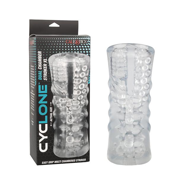 Cyclone Dual Chamber Stroker XL - Clear