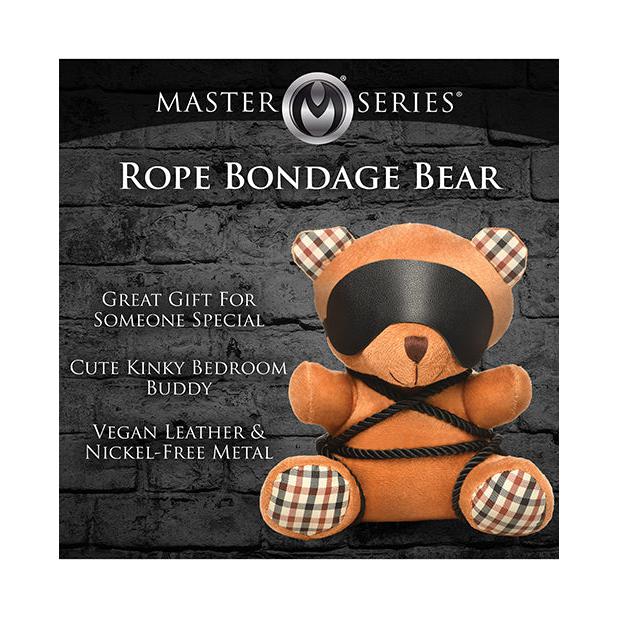 Master Series Rope Teddy Bear Plush