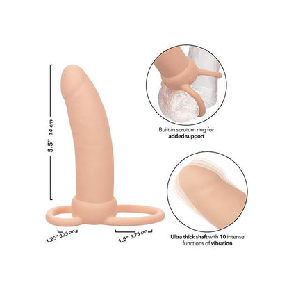 Performance Maxx Rechargeable Thick Dual Penetrator - Ivory