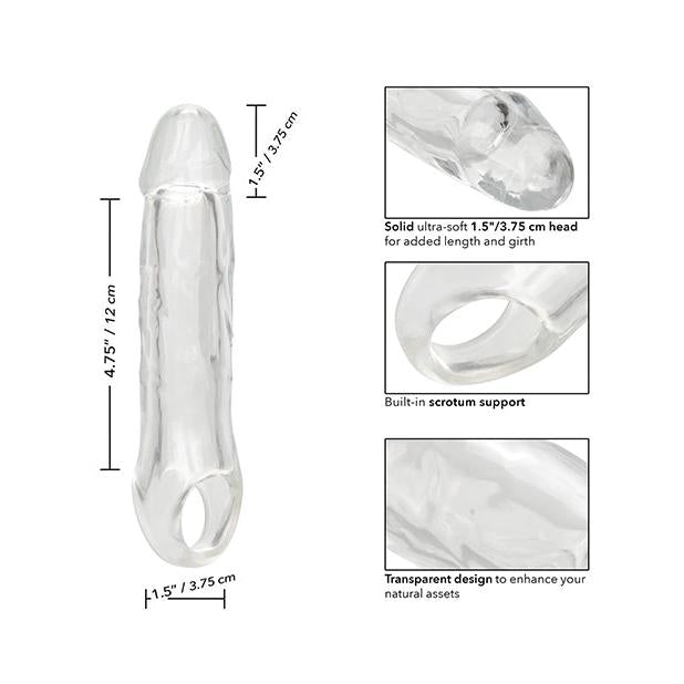 Performance Maxx 6.5&quot; Penis Extension - Clear