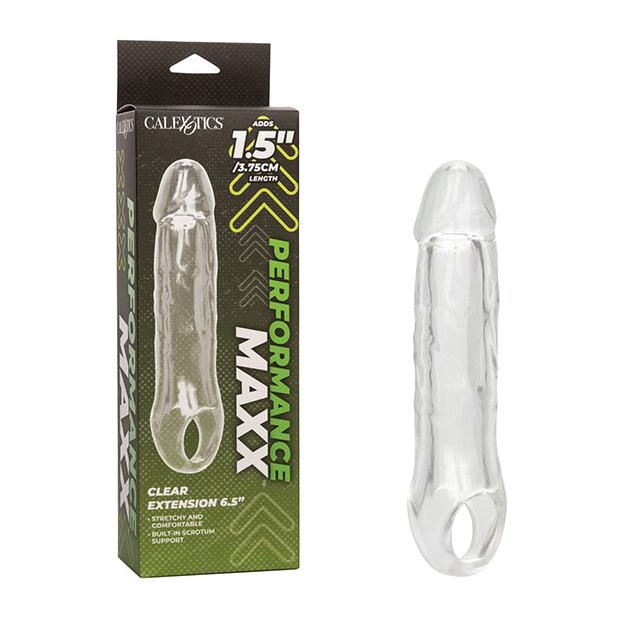 Performance Maxx 6.5&quot; Penis Extension - Clear