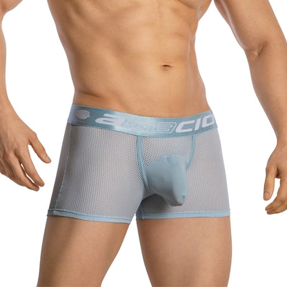 Agacio Boxer Mesh Trunks with Pouch