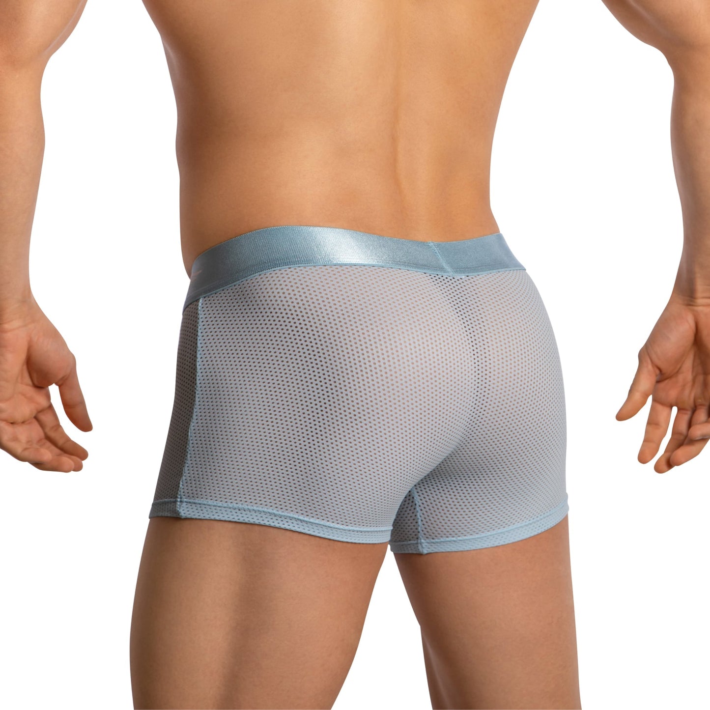 Agacio Boxer Mesh Trunks with Pouch