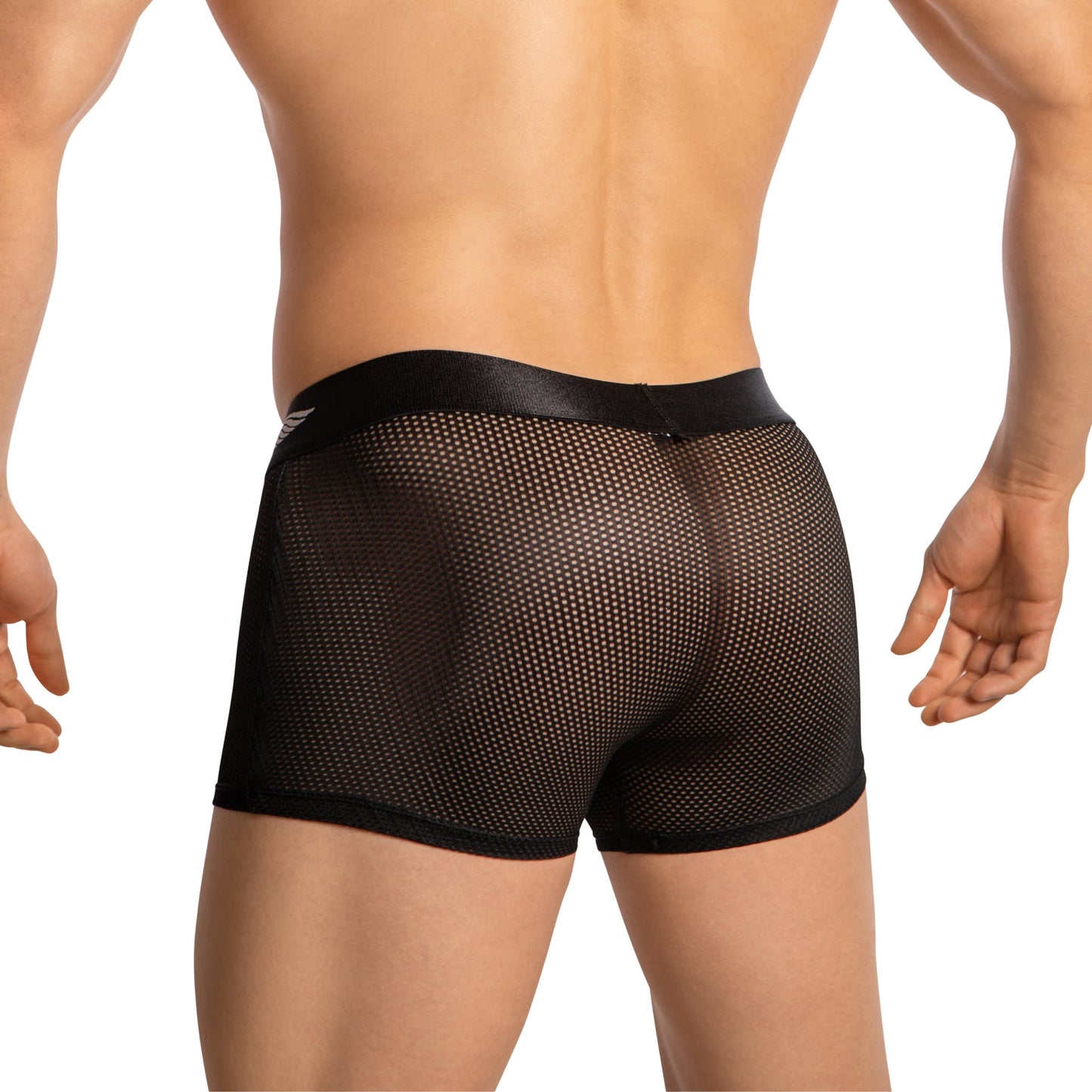 Agacio Boxer Mesh Trunks with Pouch