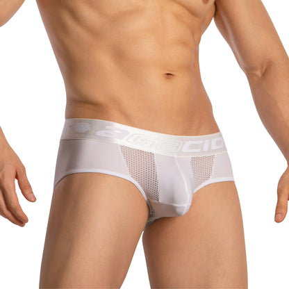 Agacio Sheer Boxer Briefs with Pouch