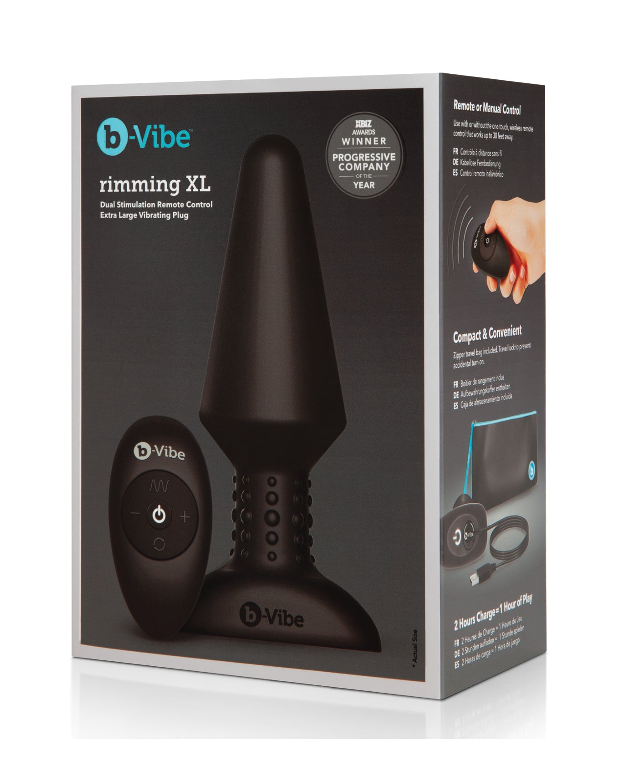 b-Vibe Rimming Plug XL