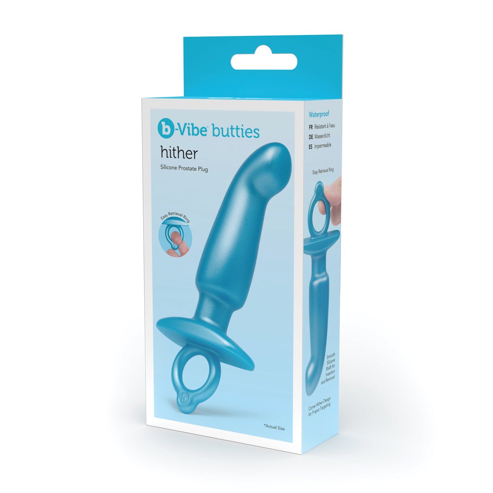 b-Vibe Butties Hither Tapered Prostate Plug Adam's Toy Box b-Vibe Butties Hither Tapered Prostate Plug Adam's Toy Box