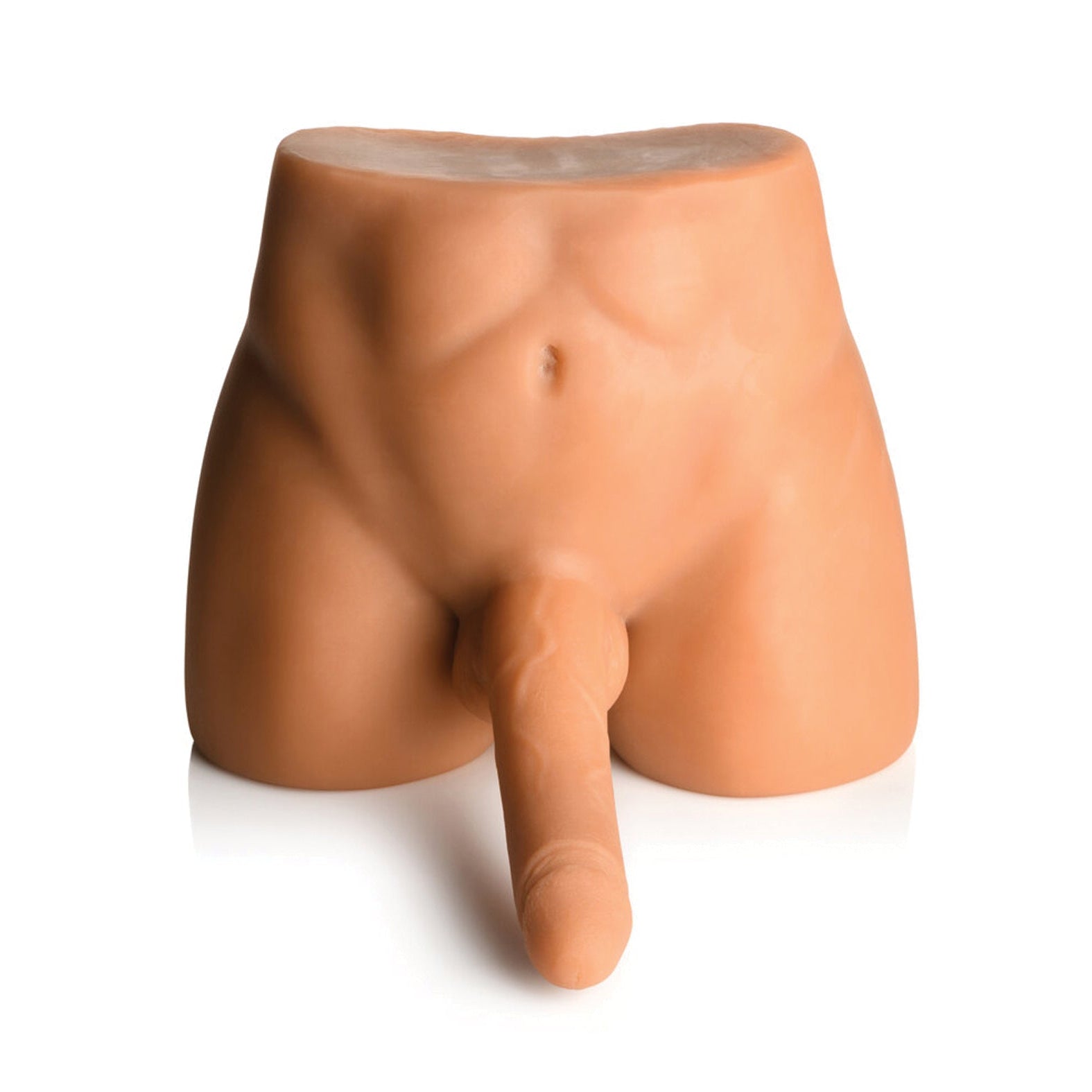 Curve Toys Jock Male Masturbator With Thrusting Dildo Adam's Toy Box Curve Toys Jock Male Masturbator With Thrusting Dildo Adam's Toy Box