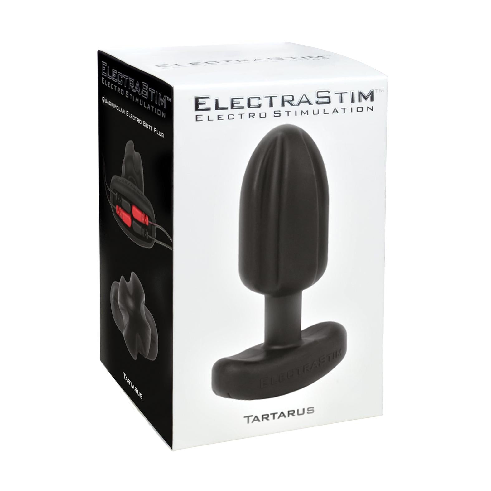 ElectraStim Silicone Noir Tartarus Butt Plug  Adam's Toy Box