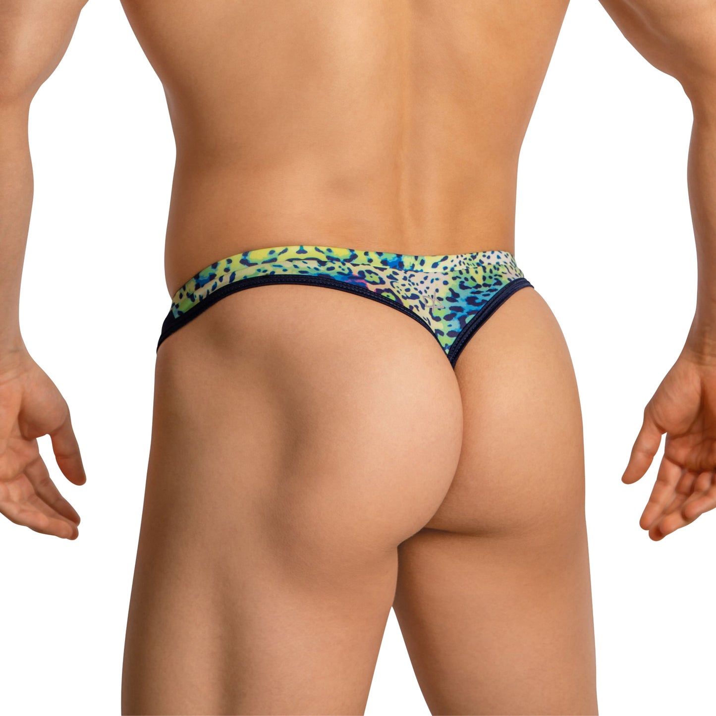 Daniel Alexander Thongs for Men with Leopard Print