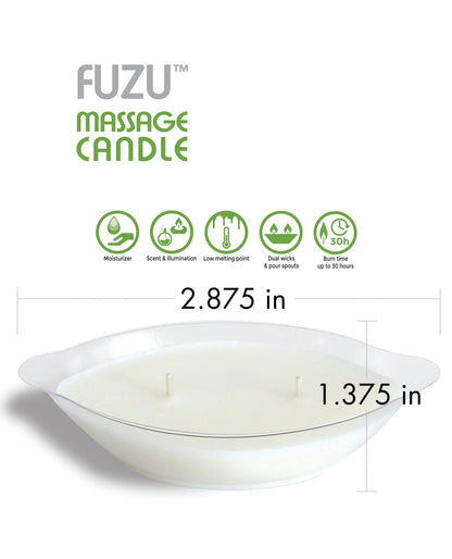 Fuzu Massage Candle - 4 oz Coconut Passion