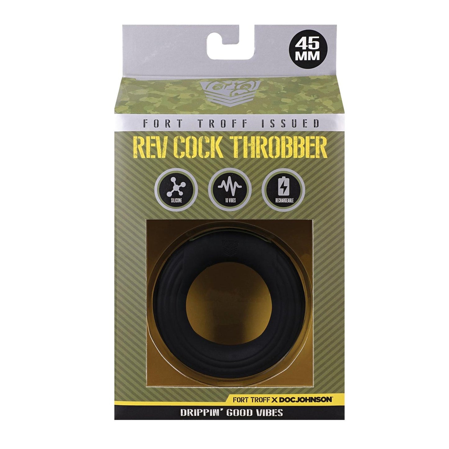 Fort Troff Rev Cock Throbber Vibrating Cock Ring