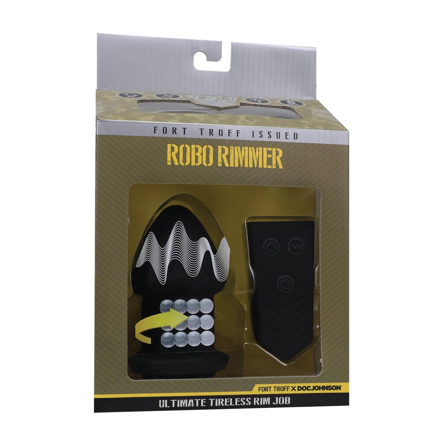 Fort Troff Robo Rimmer Vibrating Anal Plug with Remote Control