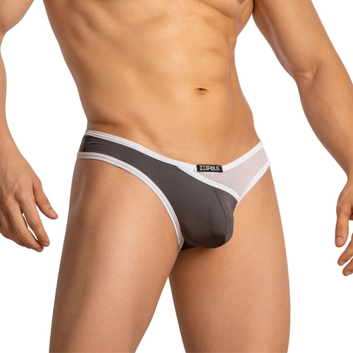 Edipous Men's Thong with Asymmetrical Cut