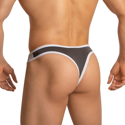 Edipous Men's Thong with Asymmetrical Cut