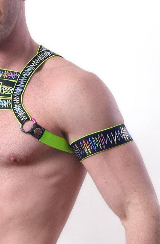 ELECTRO ARM BANDS | Neon Green