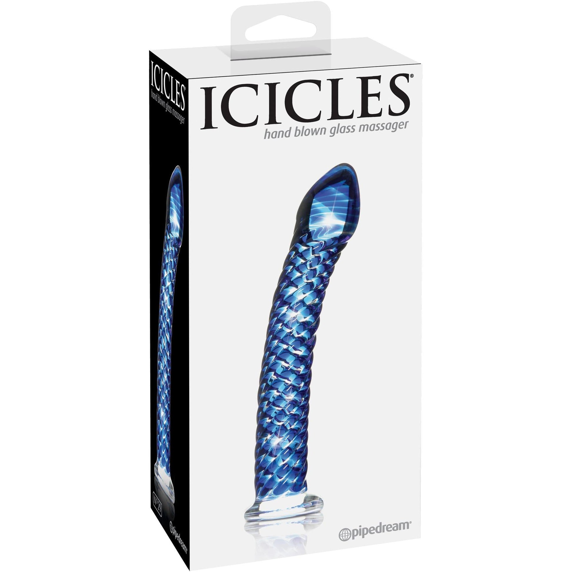 Shop Icicles No. 29 Hand Blown Glass - Clear w/Ridges | Gay Men's Adam's Toy Box Shop Icicles No. 29 Hand Blown Glass - Clear w/Ridges | Gay Men's Adam's Toy Box