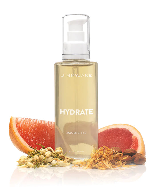 JimmyJane Hydrate Massage Oil - 4 oz