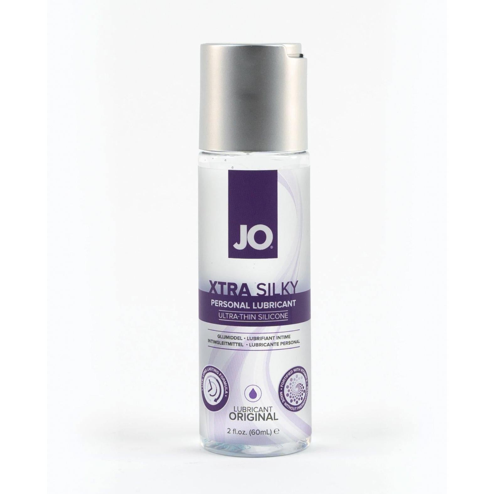JO Xtra Silky Thin Silicone - Original Lubricant 2 oz