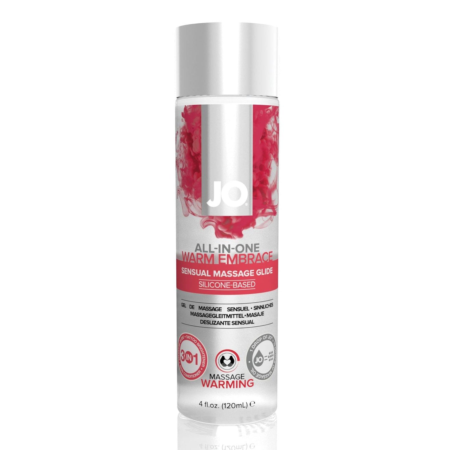 JO All-In-One Massage Glide - Warming Massage 4 oz