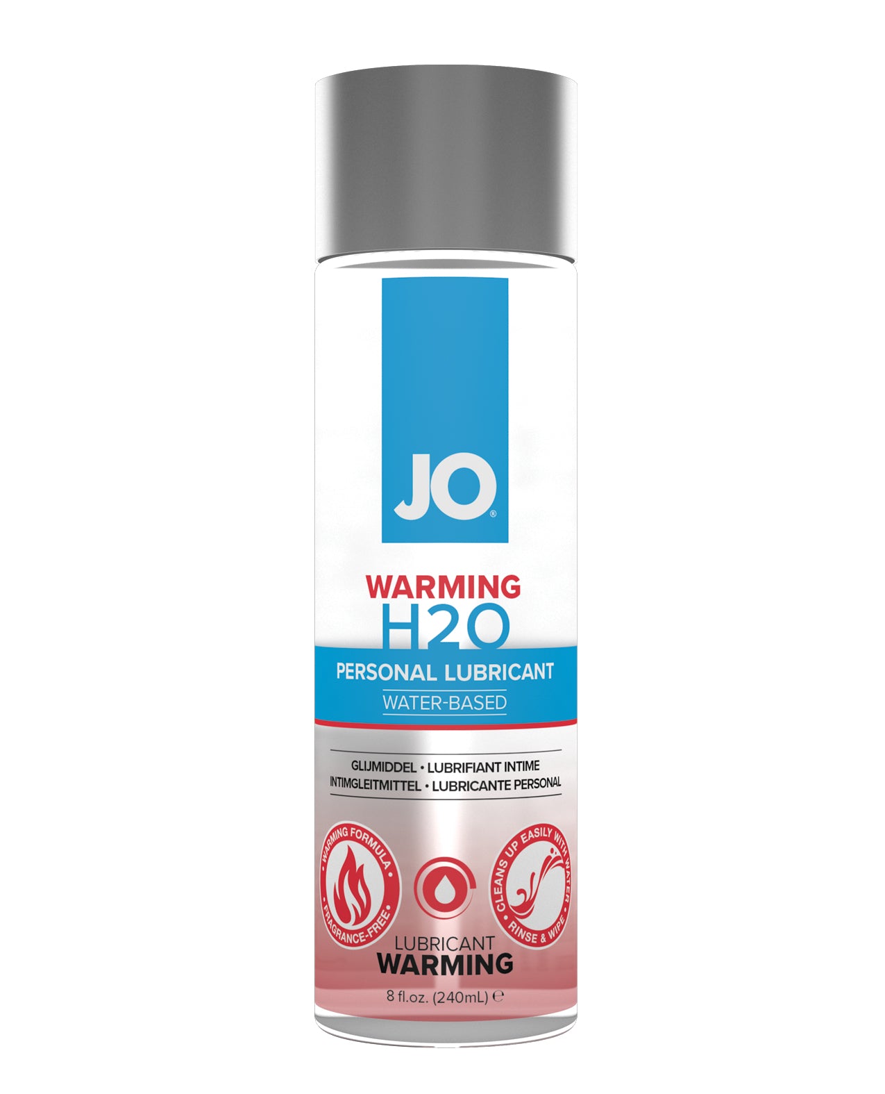JO H2O - Warming Lubricant 8 oz